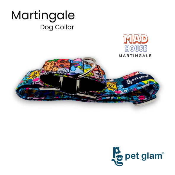 Martingale Collar for Dogs -Mad House