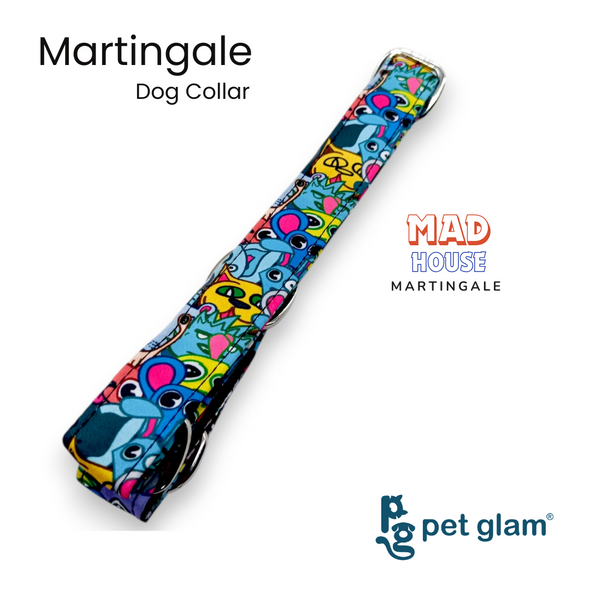 Martingale Collar for Dogs -Mad House