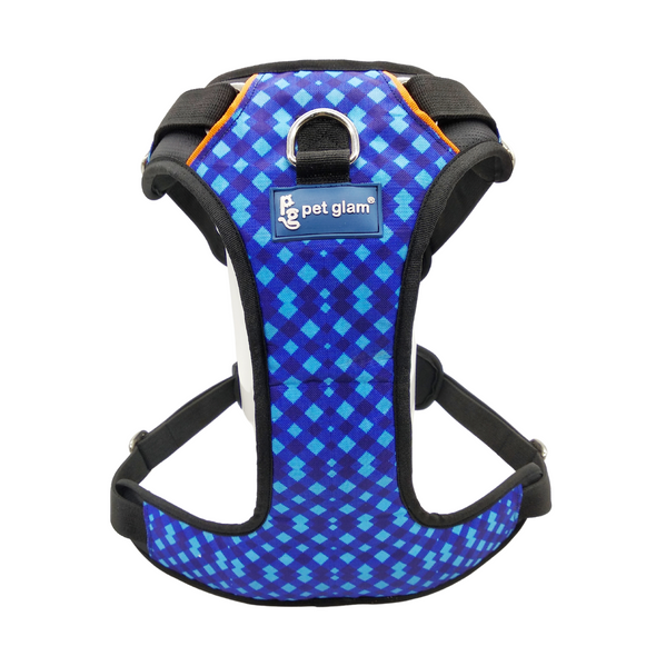 Pet Glam Dog Harness Bailey Blue