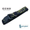 Pet Glam-ECHO Padded Dog Collar for Labs GSD Big Dogs