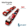 Martingale Collar for Dogs - Spirt - Semi Choke Fabric Dog Collar